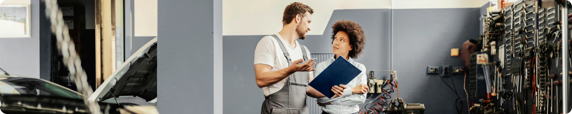 Auto repair professionals